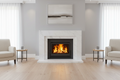 Fireplace in Modern Space