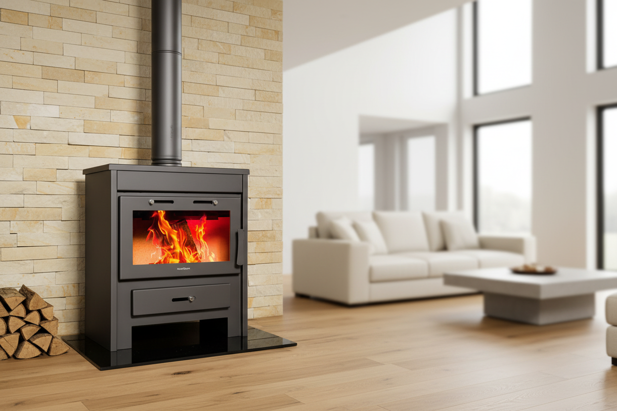 Ray Max G Fireplace in Modern Living Space